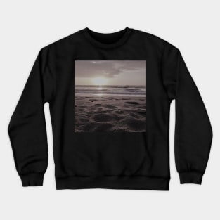 Neutral Coastal Sunrise Crewneck Sweatshirt